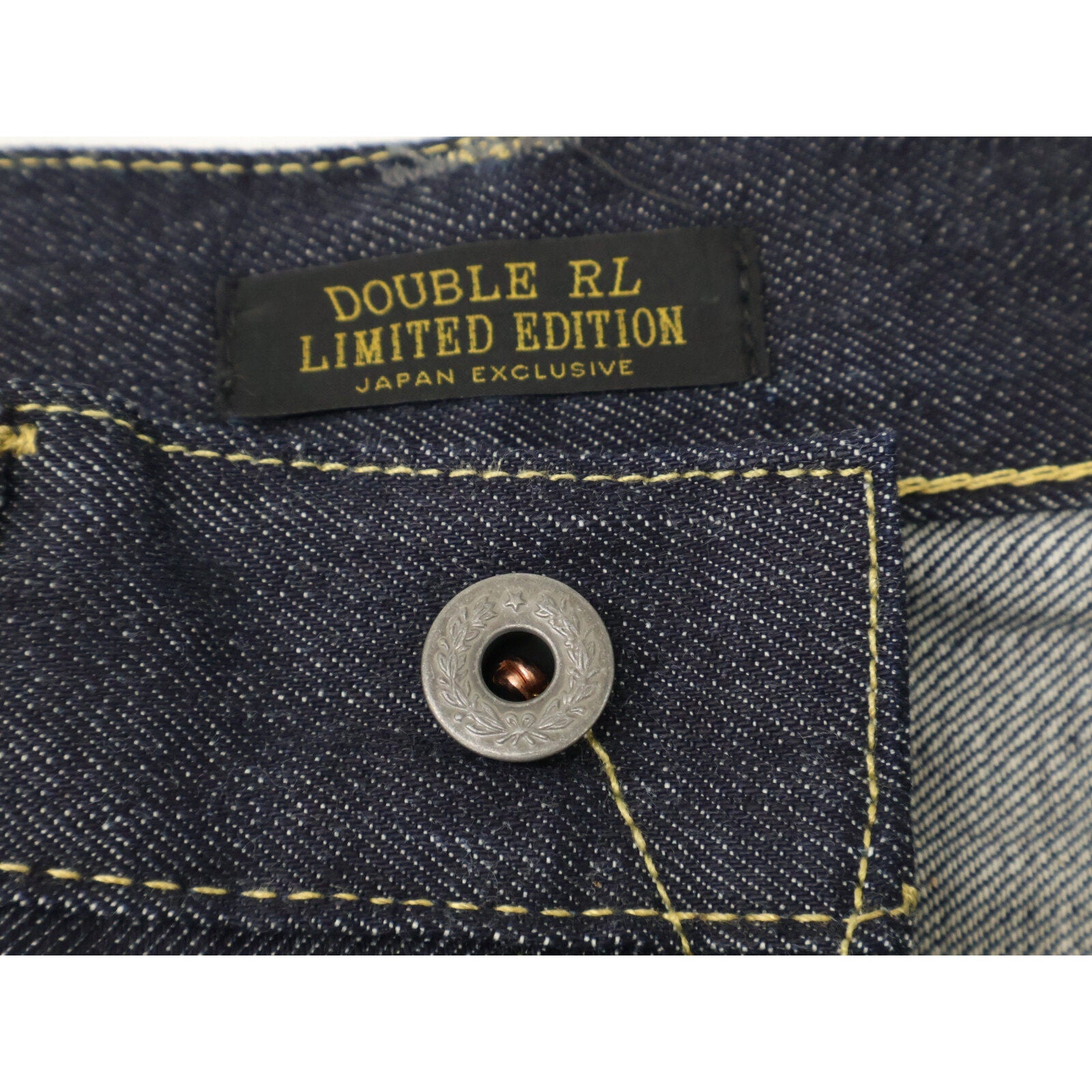 ダブルアールエル JAPAN EXCLUSIVE LIMITED EDITION 1944 VINTAGE JAPAN WOVEN 5ポケット デニムパンツ