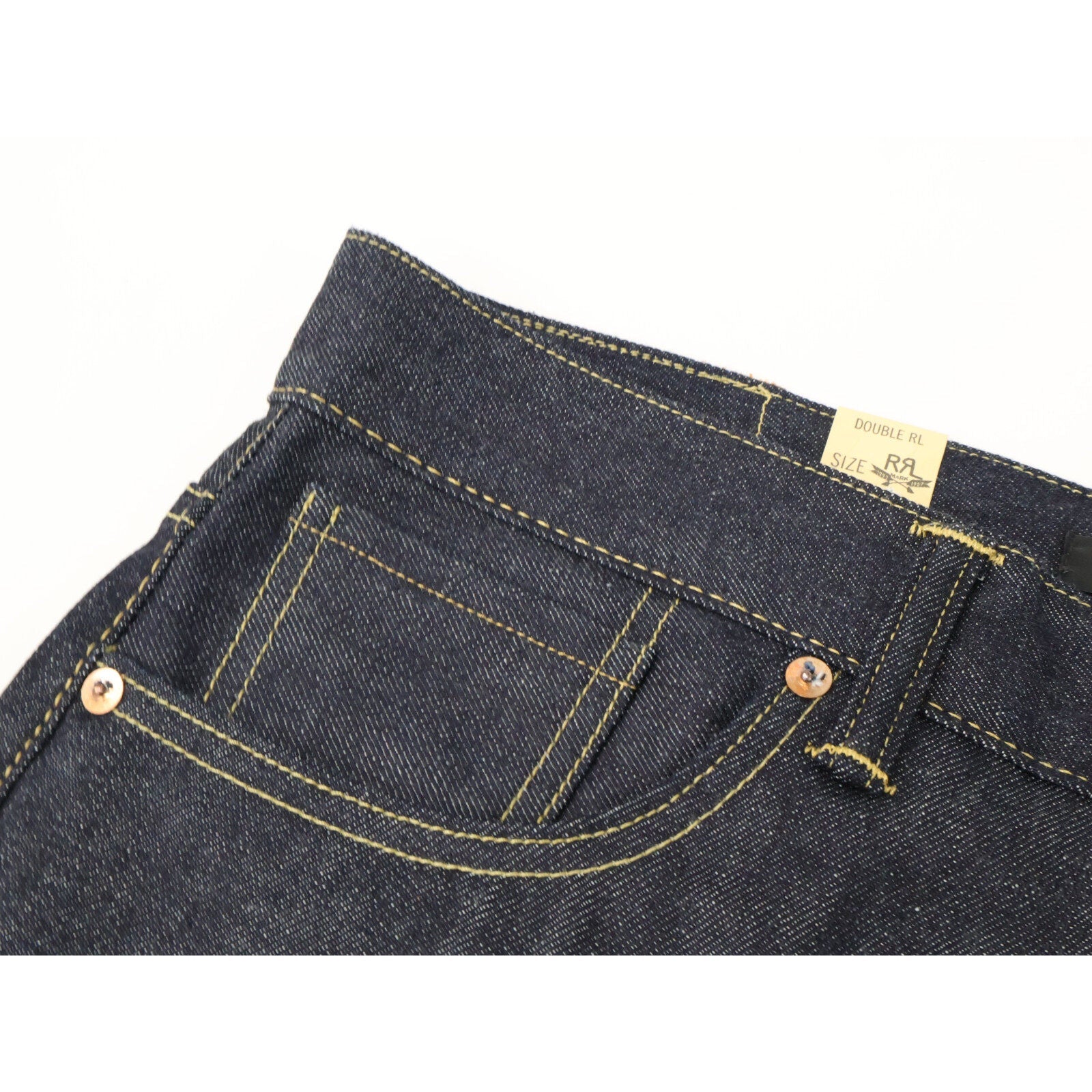 ダブルアールエル JAPAN EXCLUSIVE LIMITED EDITION 1944 VINTAGE JAPAN WOVEN 5ポケット デニムパンツ