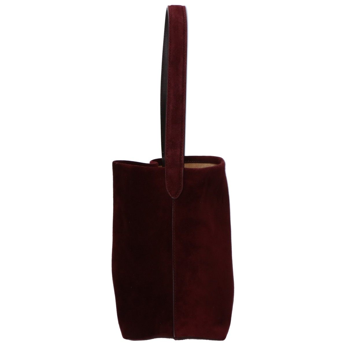 ザロウ N S PARK TOTE SMALL スエードトートバッグ