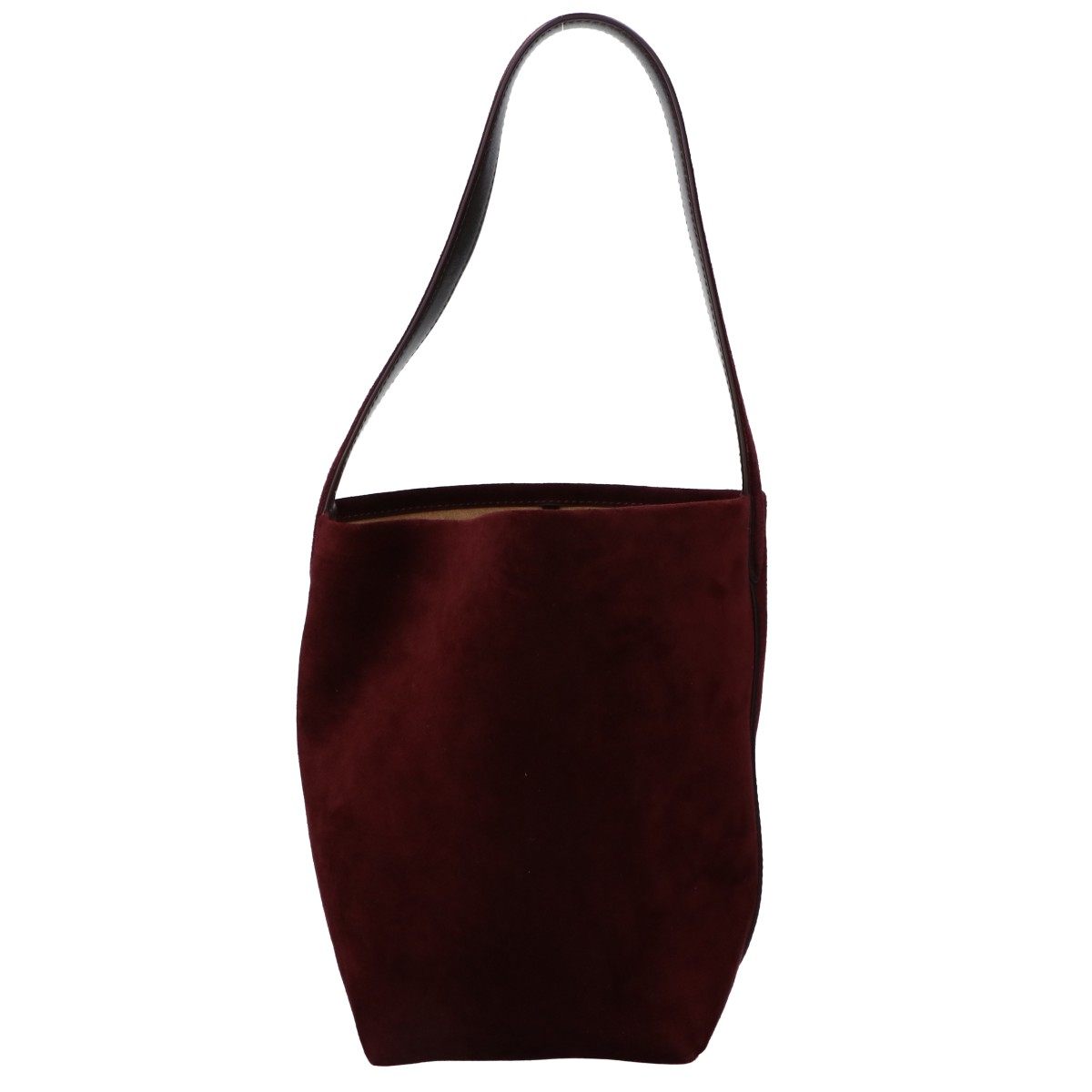 ザロウ N S PARK TOTE SMALL スエードトートバッグ