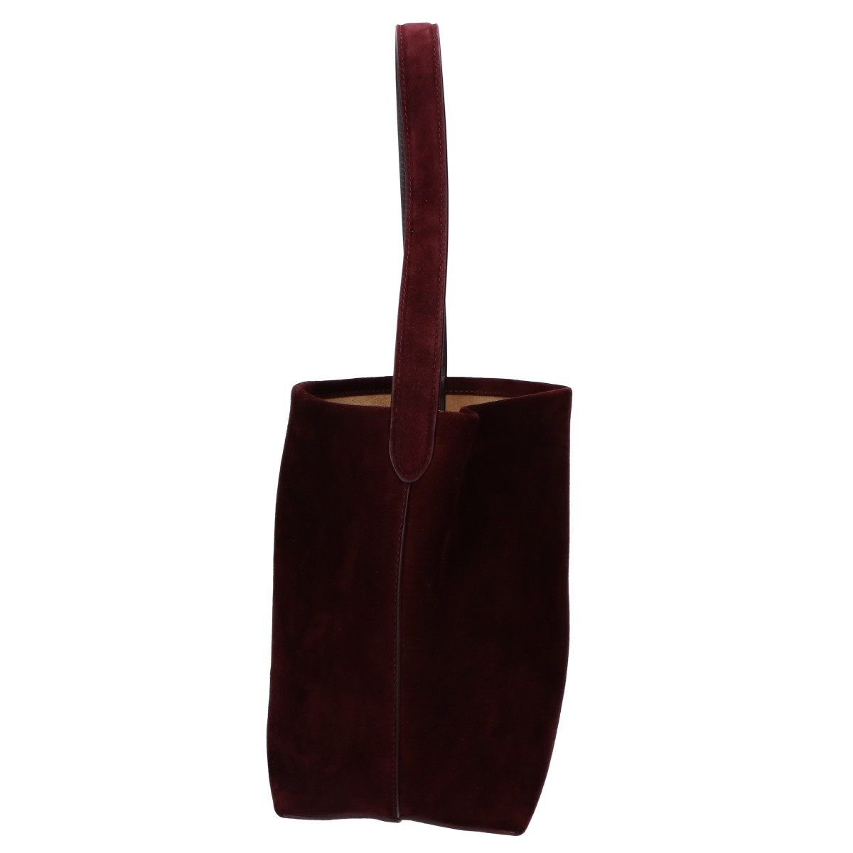 ザロウ N S PARK TOTE SMALL スエードトートバッグ
