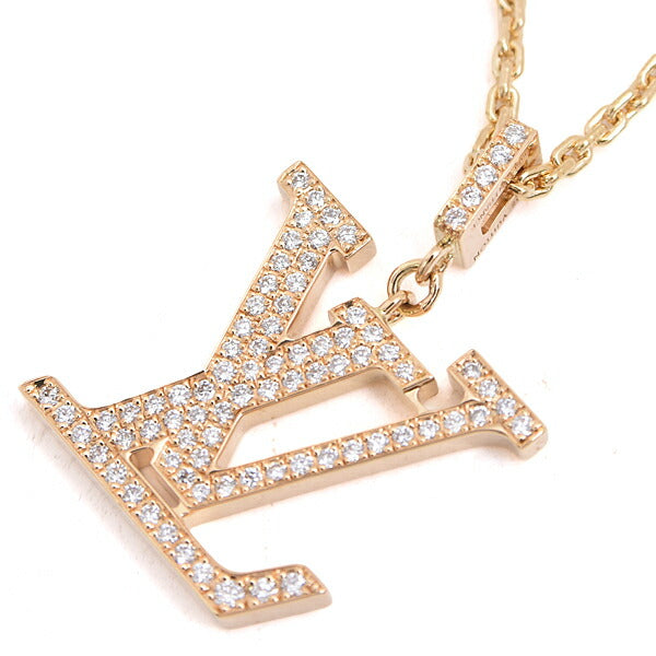 ルイヴィトン パンダンティフLV GMネックレス Q93849