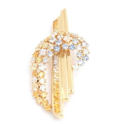 ジュネ デザイン 750YG ブローチ