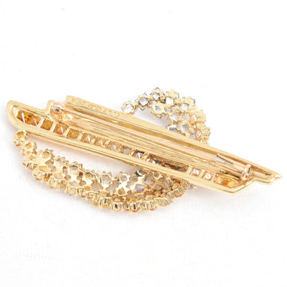 ジュネ デザイン 750YG ブローチ