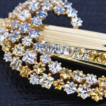 ジュネ デザイン 750YG ブローチ