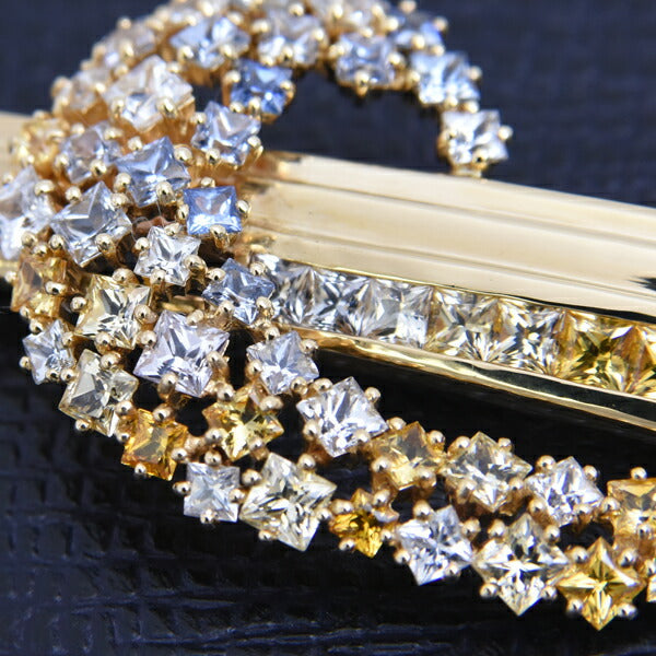 ジュネ デザイン 750YG ブローチ