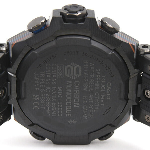 カシオ G-SHOCK MT-G ステンレス スチール カーボン ウォッチ