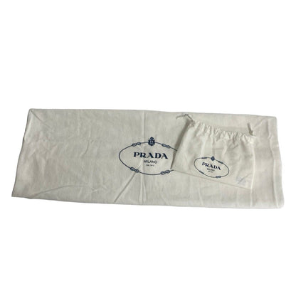 プラダ シンボル エンブロイダリー ファブリック2wayバッグ