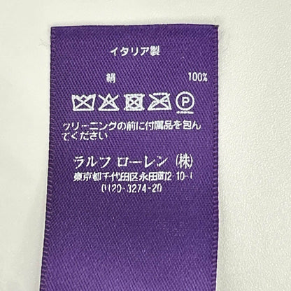 ラルフローレンパープルレーベル シルクワンピース