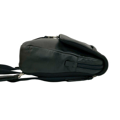 プラダ ナイロン サフィアーノレザー バックパック