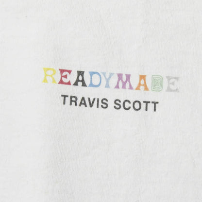 Travis Scott × READYMADE ロゴ プリント コットン Tシャツ