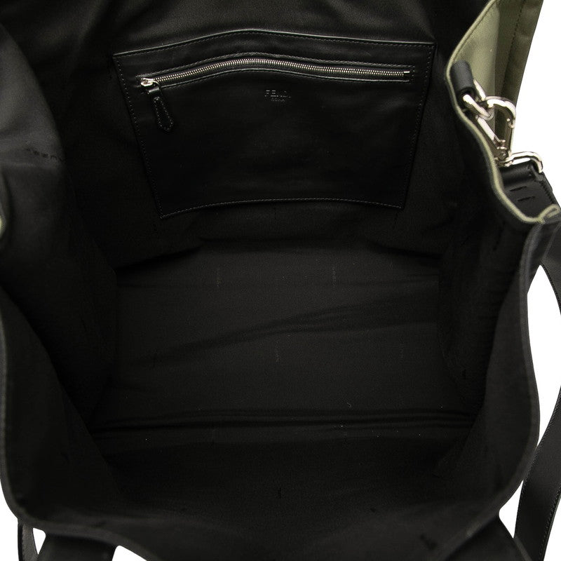 フェンディ 7VA390 ナイロン レザー 2WAY バッグ