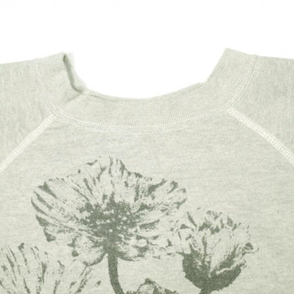 セントマイケル CREW SWEAT FLOWER コットン スウェット