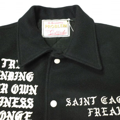 セントマイケル × カクタスプラントフリーマーケット CP_VARSITY JKT ウール スタジャン