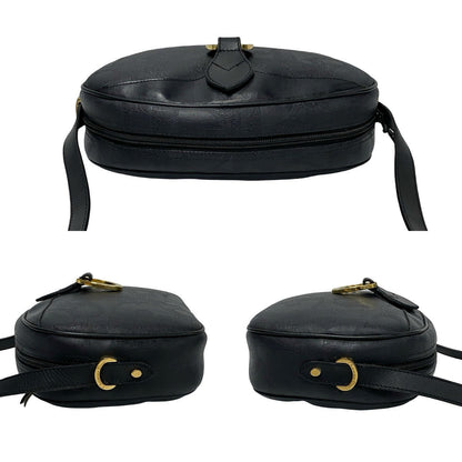 クリスチャン ディオール トロッター レザー ショルダー バッグ