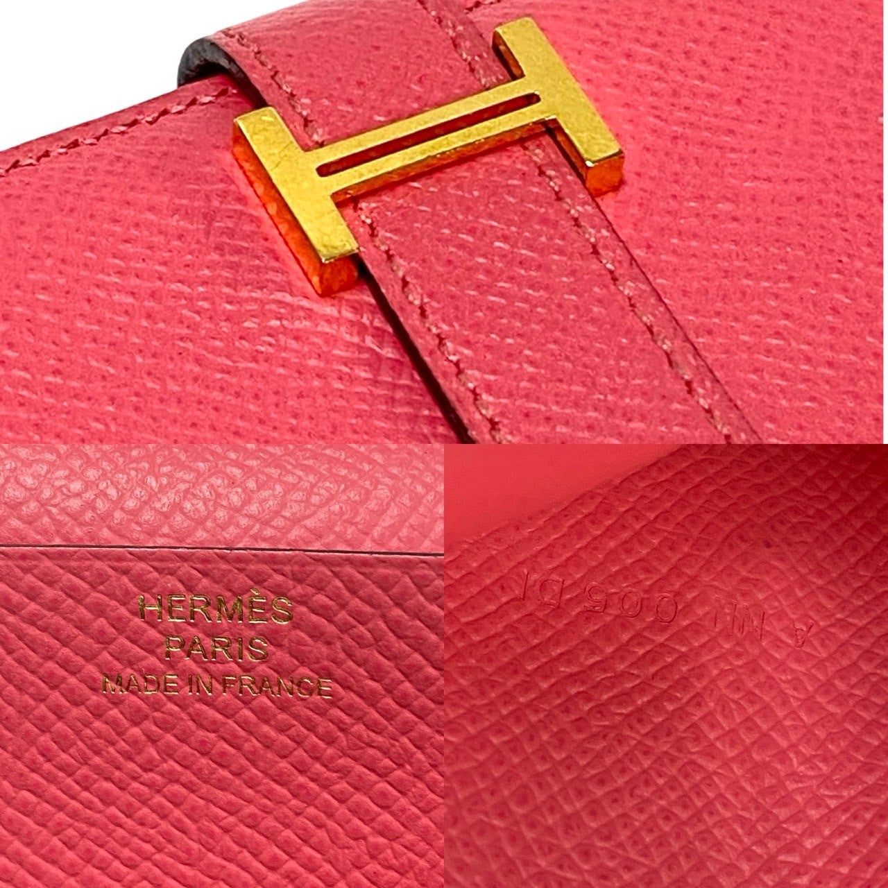 エルメス ベアンスフレ エプソン 長財布
