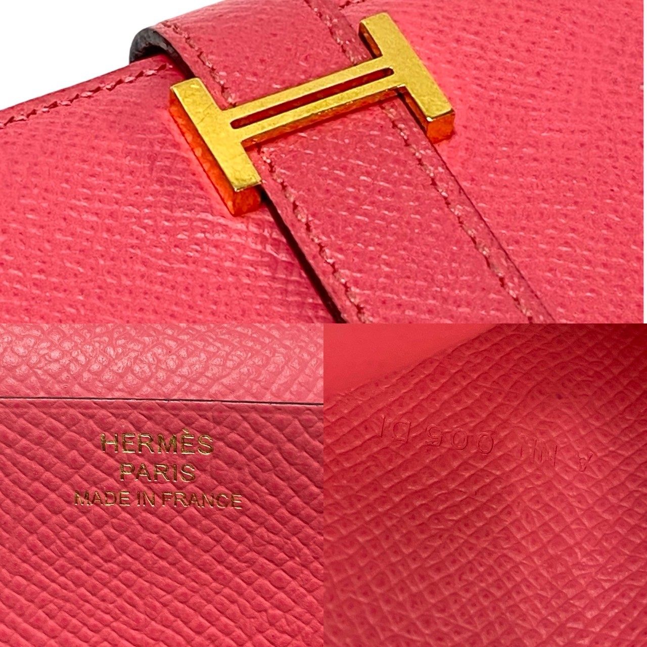 エルメス ベアンスフレ エプソン 長財布