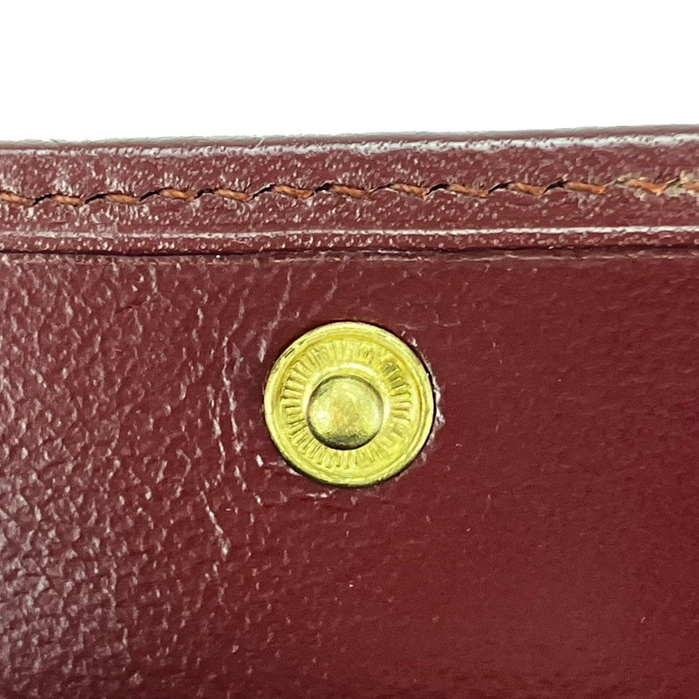 カルティエ マスト ライン カーフスキン 二つ折り財布
