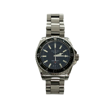 グッチ Dive ステンレススチールウォッチ