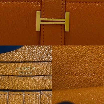エルメス ベアンコンパクト シェーブル 二つ折り財布