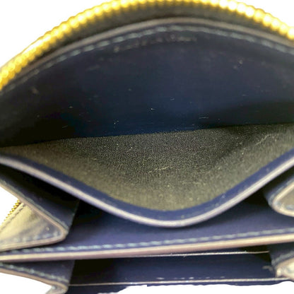 セリーヌ Cチャーム レザー二つ折り財布