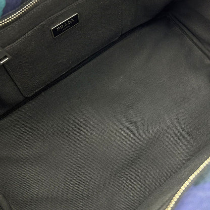 プラダ カナパ キャンバス ハンドバッグ