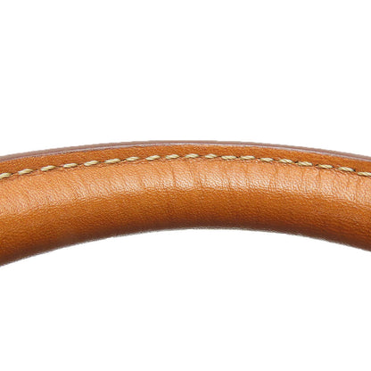 セリーヌ PVC レザー ボストン バッグ ブラウン