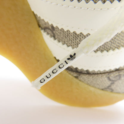 中古 GUCCI スニーカー Adidas コラボ GG スプリーム キャンバス