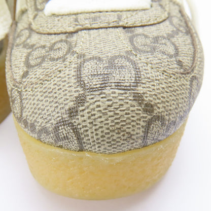 中古 GUCCI スニーカー Adidas コラボ GG スプリーム キャンバス