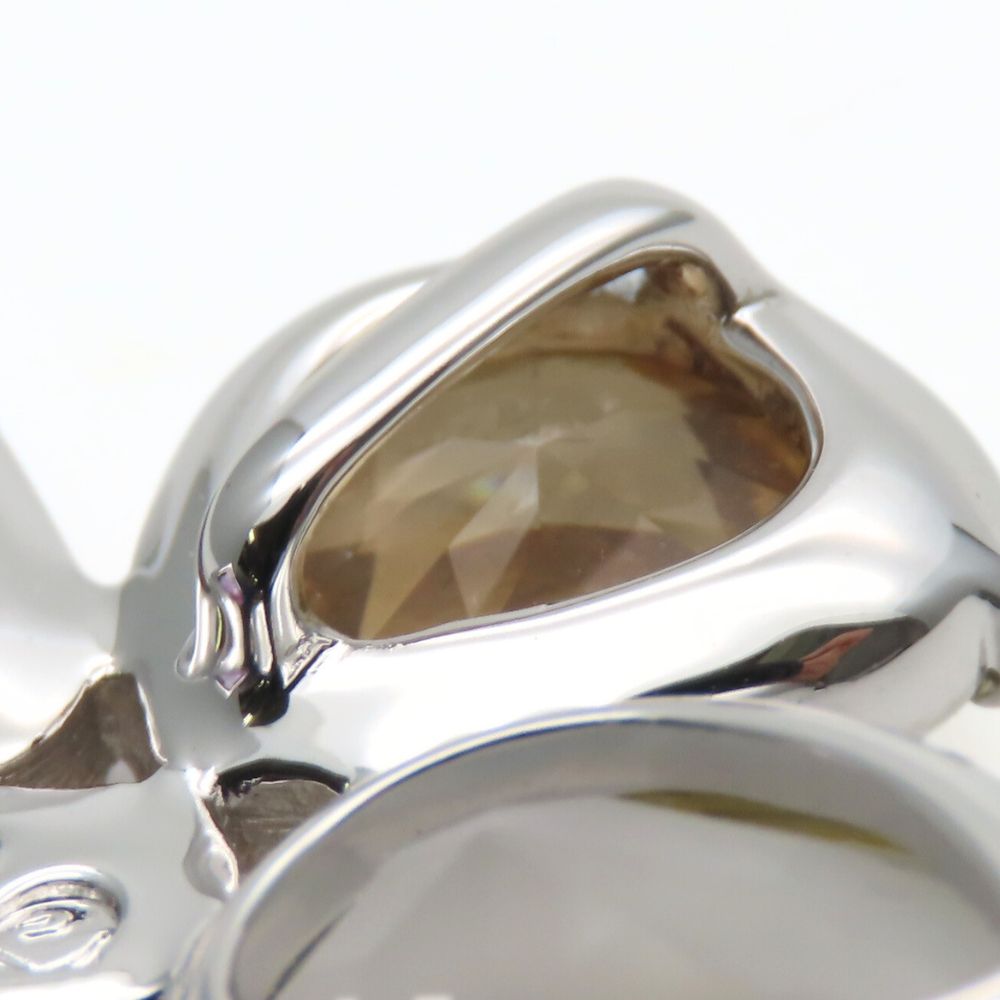 スワロフスキー フラワーモチーフ クリスタル ペンダント