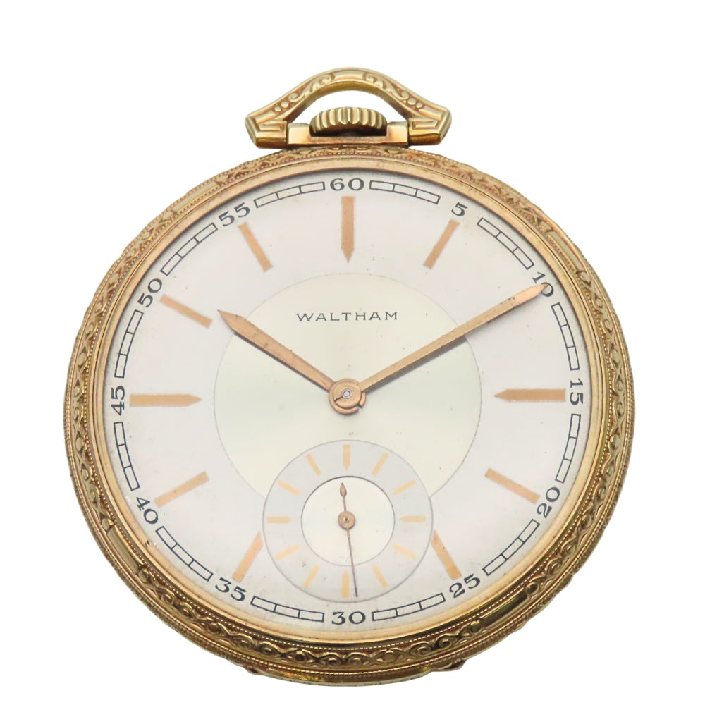 ウォルサム 14K GOLD FILLED ステンレス懐中時計
