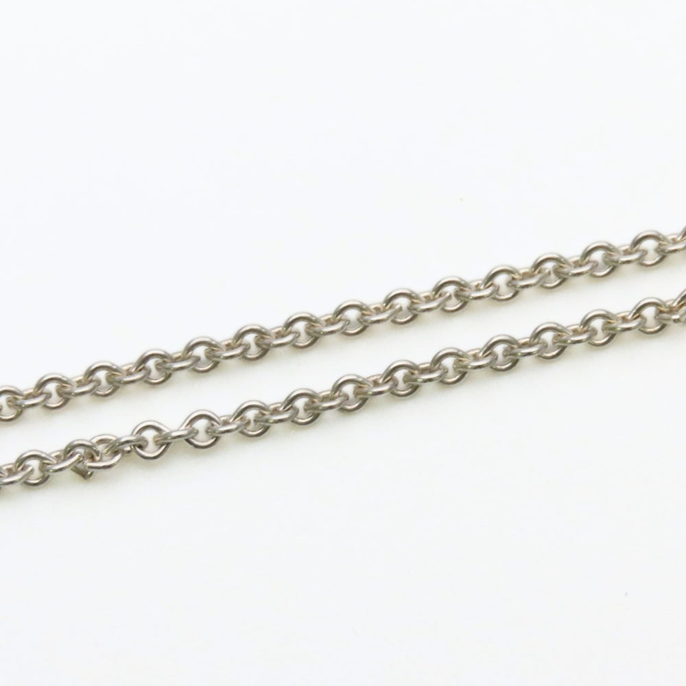 ティファニー エルサペレッティ シルバー925 レターM ネックレス