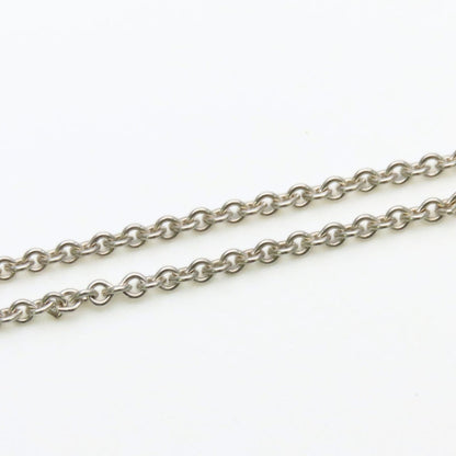 ティファニー エルサペレッティ シルバー925 レターM ネックレス