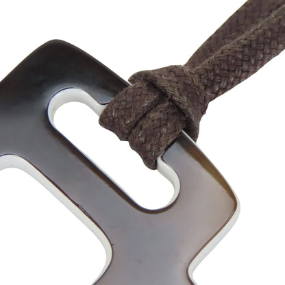 エルメス リズム バッファローホーン ネックレス