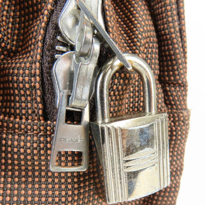 エルメス エールラインMM ポリエステル トートバッグ