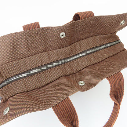 エルメス エールラインMM ポリエステル トートバッグ