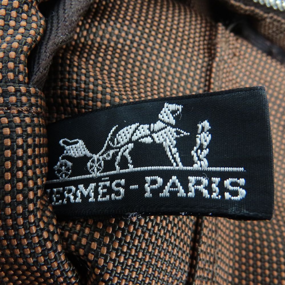 エルメス エールラインMM ポリエステル トートバッグ