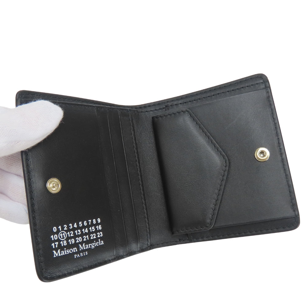 メゾンマルジェラ レザー二つ折り財布