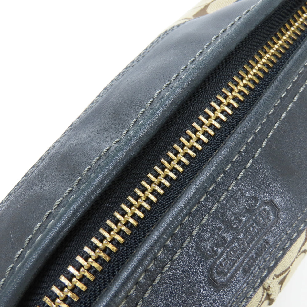 コーチ シグネチャー キャンバス レザー 2wayショルダーバッグ