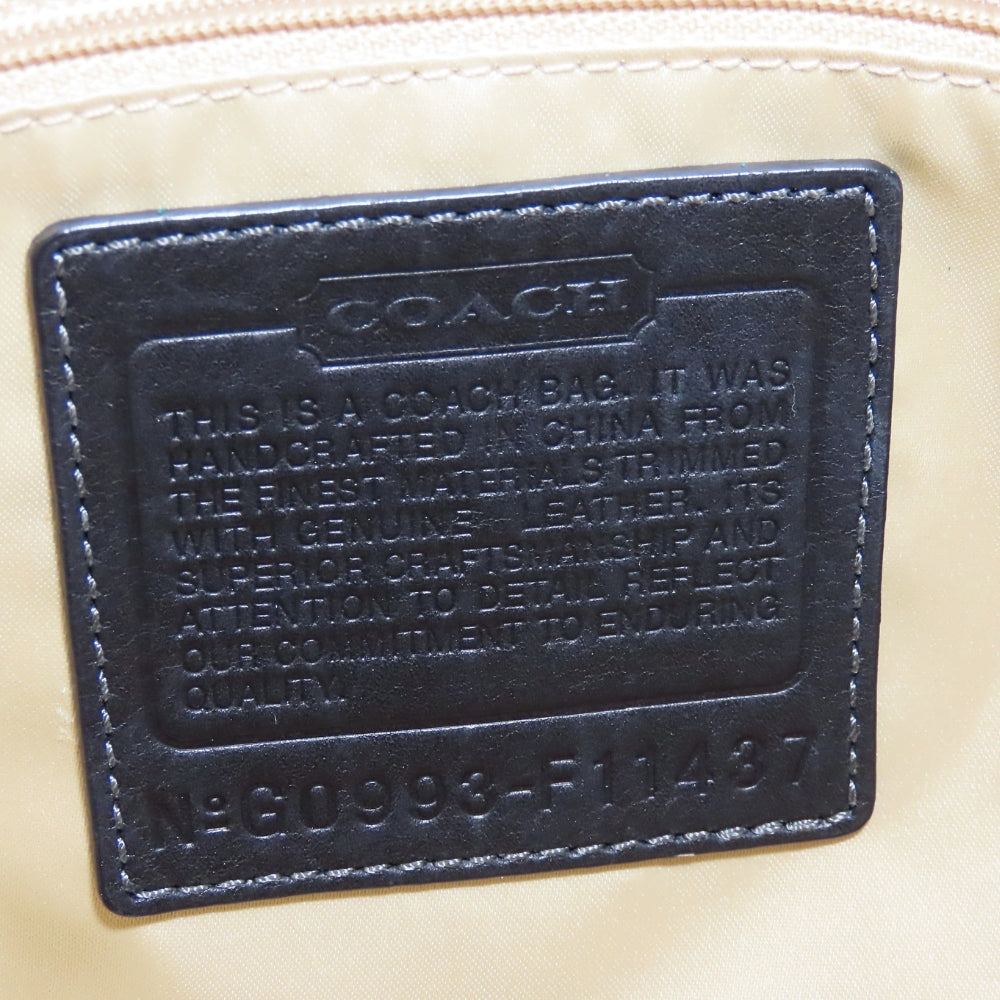 コーチ シグネチャー キャンバス レザー 2wayショルダーバッグ