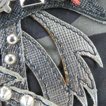 プラダ ナイロン レザー トートバッグ