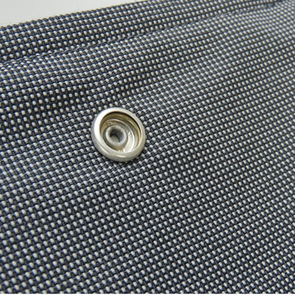 エルメス バザスPM エールライン コットンキャンバス ショルダーバッグ