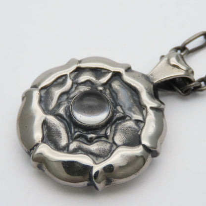 ジョージジェンセン ムーンストーン シルバー ネックレス