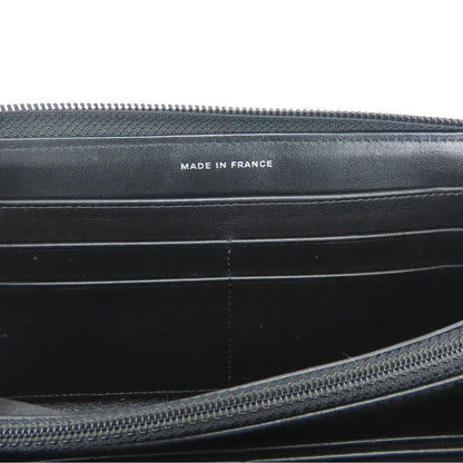 シャネル ボーイシャネル レザー長財布