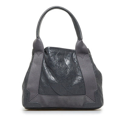 バレンシアガ レザー ネイビー カバ XS 2way バッグ 390346