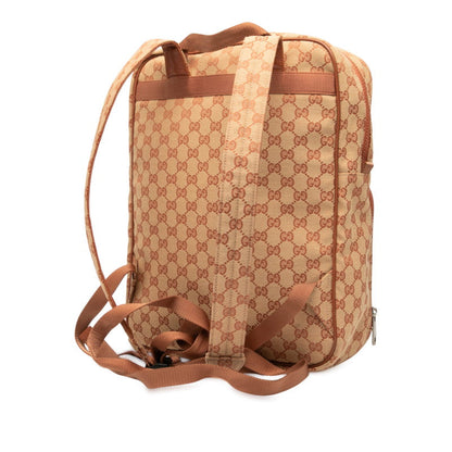 グッチ ニューヨーク ヤンキース GG キャンバス レザー バックパック