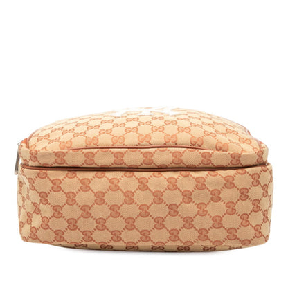 グッチ ニューヨーク ヤンキース GG キャンバス レザー バックパック