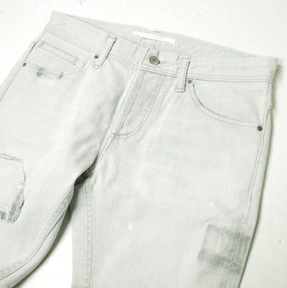 イージーンズ SLIM 綿 ストレッチデニムパンツ