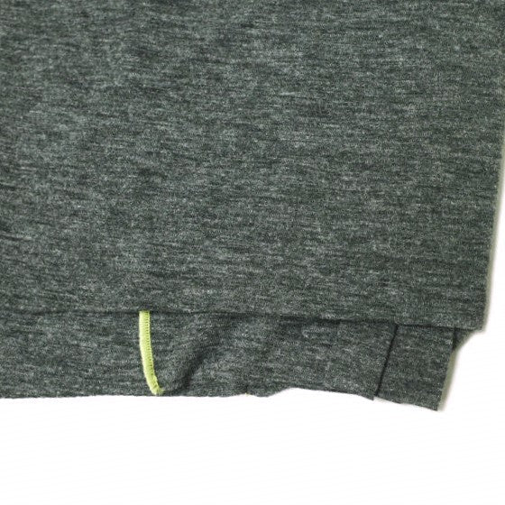 T by ALEXANDER WANG ツイスト パイピング ドレス S チャコール