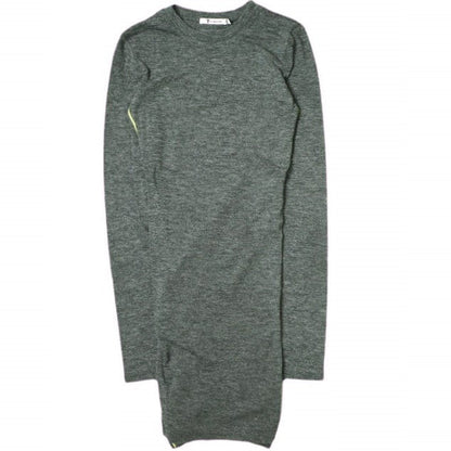 T by ALEXANDER WANG ツイスト パイピング ドレス S チャコール